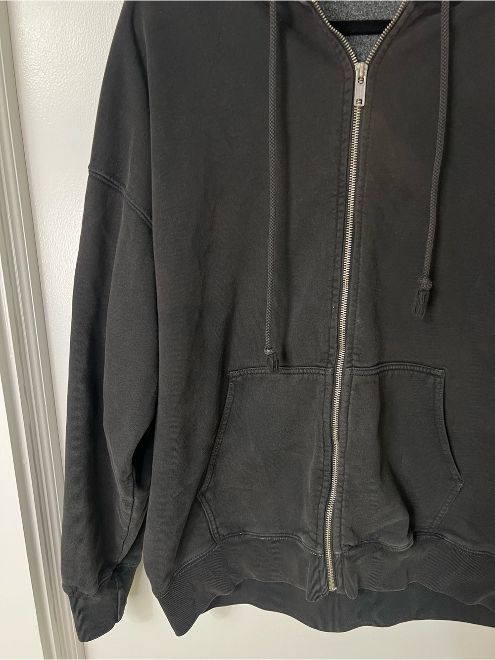 Brandy Melville John Galt Christy Full Zip Oversized Hoodie Loungewear Athletic - Picture 6 of 10